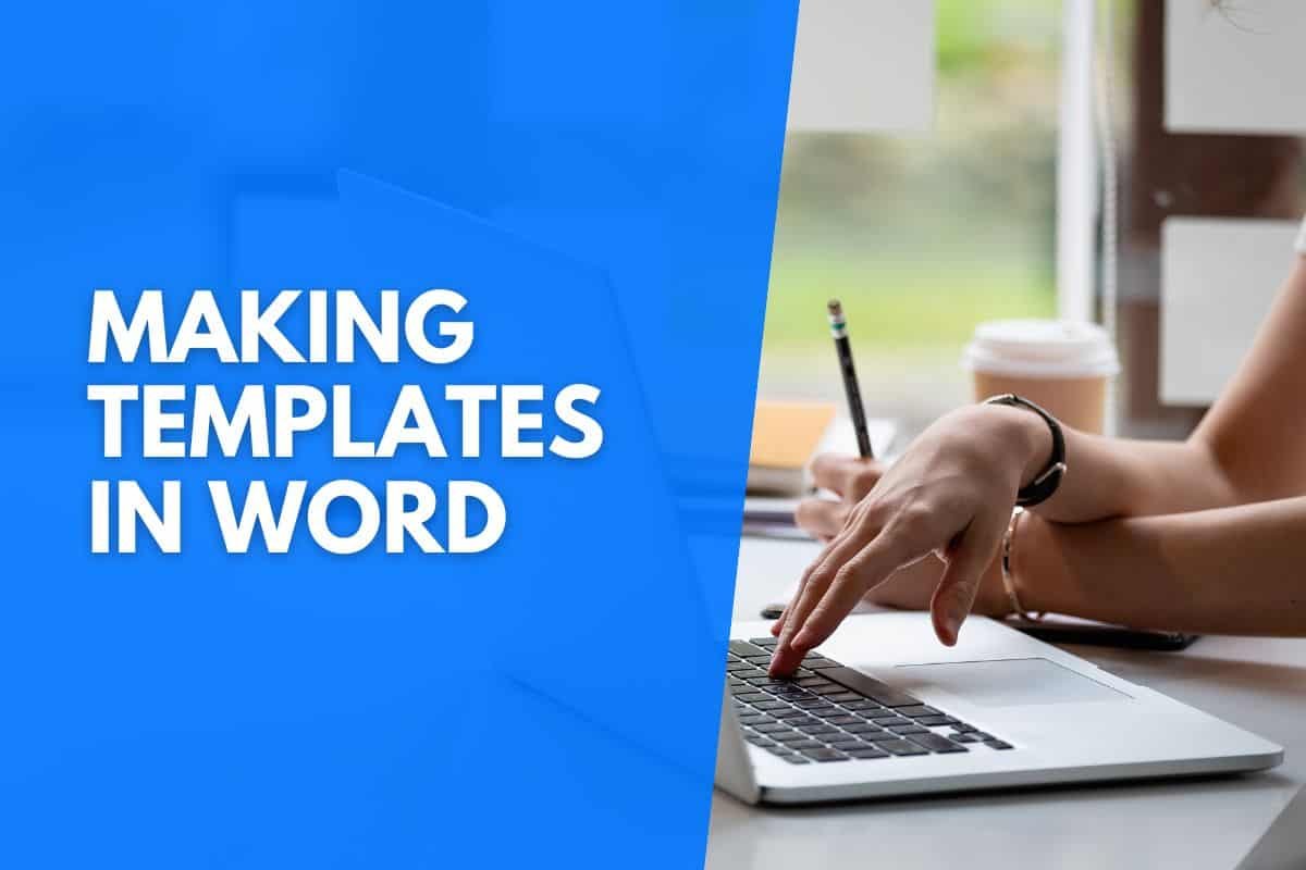 How to create a template in Words