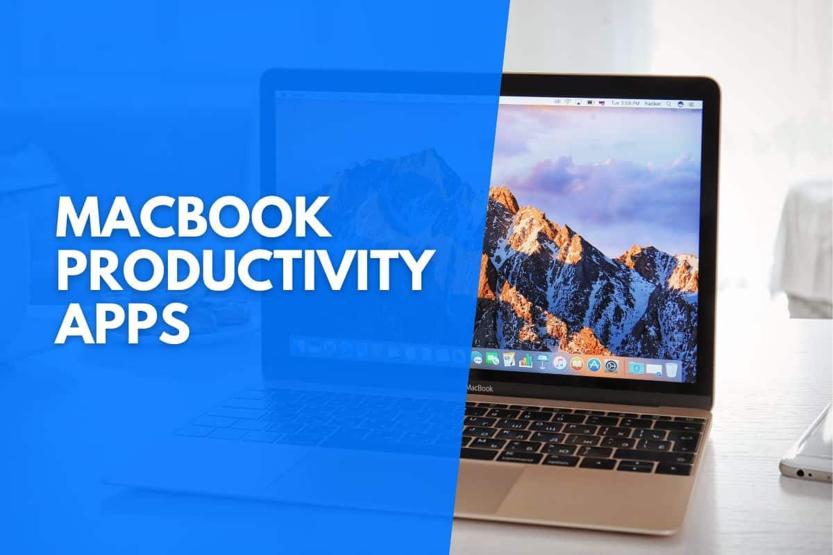 Macbooks apps for productivity