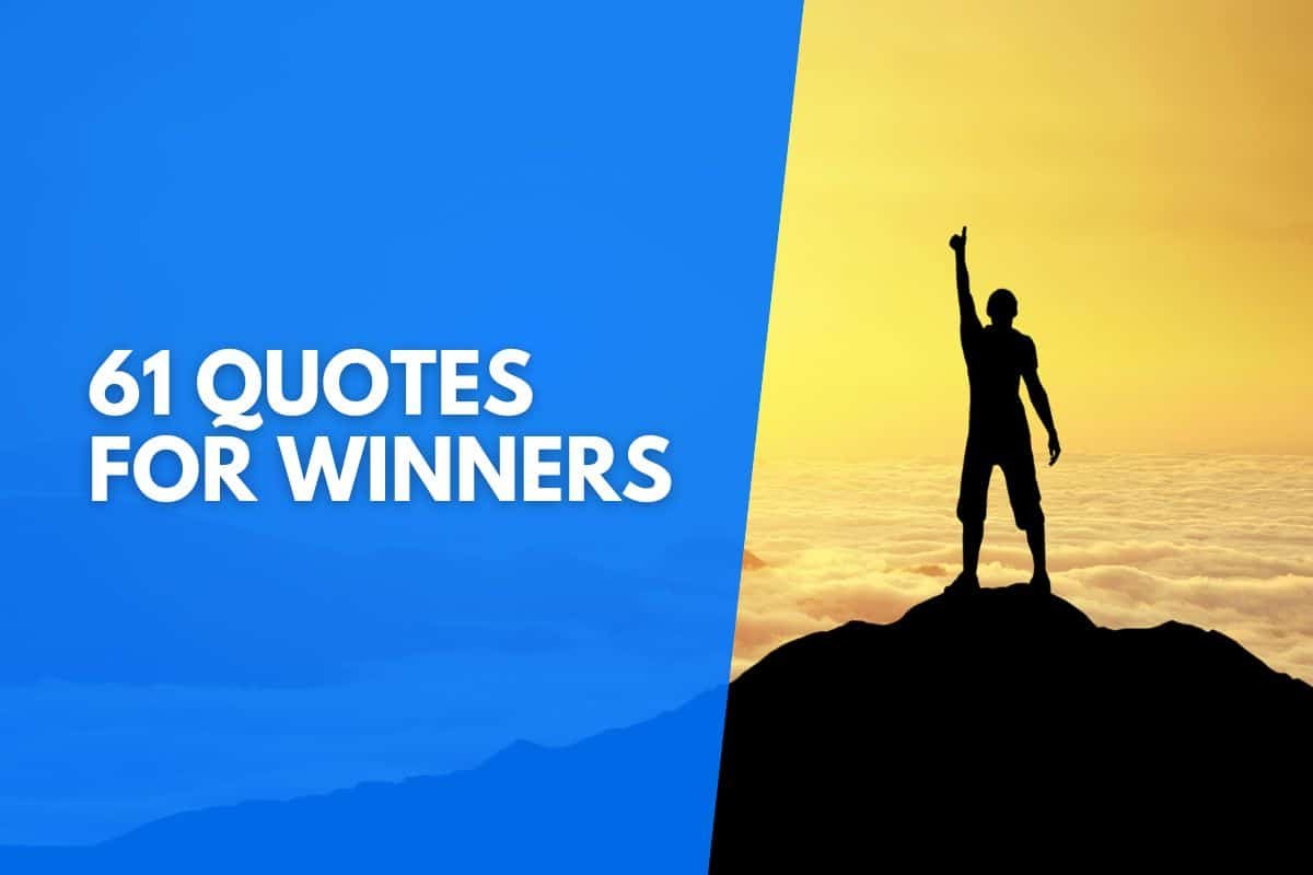 Quotes For Winners